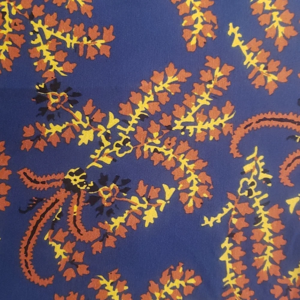🌟3 for $21🌟 Women's 2XL True Blue Maxi with Abstract Floral